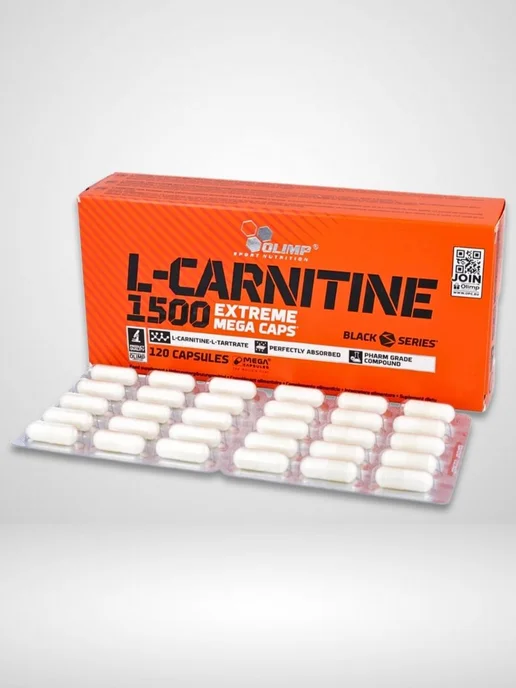 Olimp Sport Nutrition Olimp L-карнитин, 120 капсул, L-Carnitine Extreme Mega Caps, вариант, фото 3