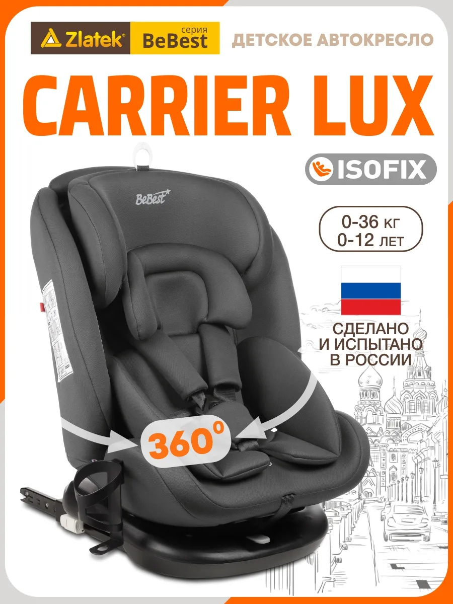 Автокресло 0-36 кг Изофикс (Isofix)