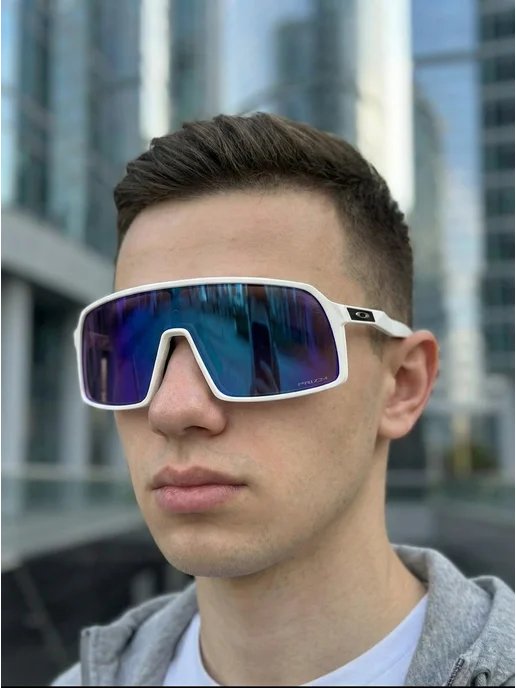 OAKLEY Очки солнцезащитные спортивные Sutro Prizm, синий