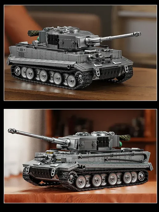 LEGO Конструктор "Танк Тигр" 1668 деталей, вариант, фото 7