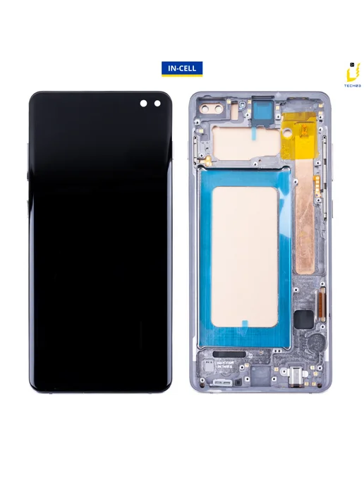Tech03 Дисплей для Samsung Galaxy S10 Plus G975F с рамкой In-Cell, черный, фото 3