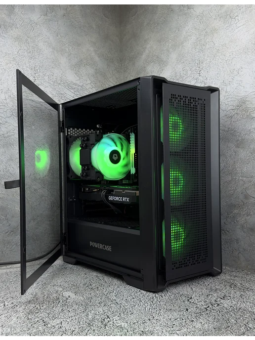 ROO24 Игровой компьютер AMD Ryzen 5 5600 16Gb DDR4 RTX5050, 32 ГБ, фото 6