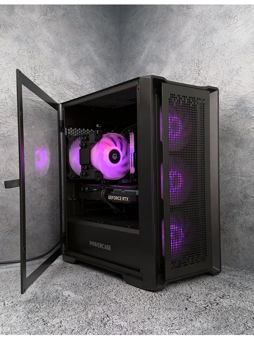 ROO24 Игровой компьютер AMD Ryzen 5 5600 16Gb DDR4 RTX5050, 32 ГБ, фото 8