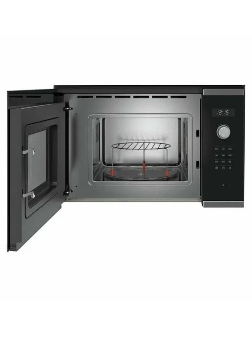 BOSCH Встраиваемая микроволновая печь с грилем BEL554MS0, черный, фото 3
