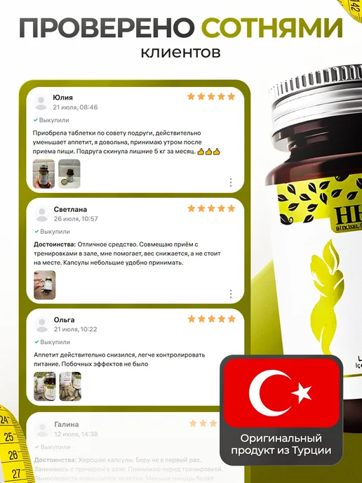 HHS > Капсулы для похудения жиросжигатель A1 с L-carnitine, вариант, фото 7