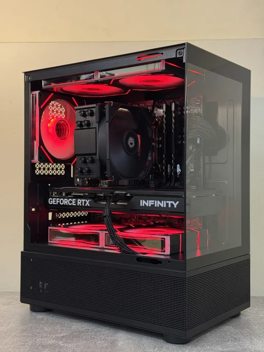 Techno РС Игровой компьютер Intel Core i5-13400F RTX 5070, черный, фото 7
