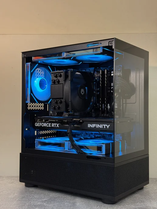 Techno РС Игровой компьютер Intel Core i5-13400F RTX 5070, черный, фото 8