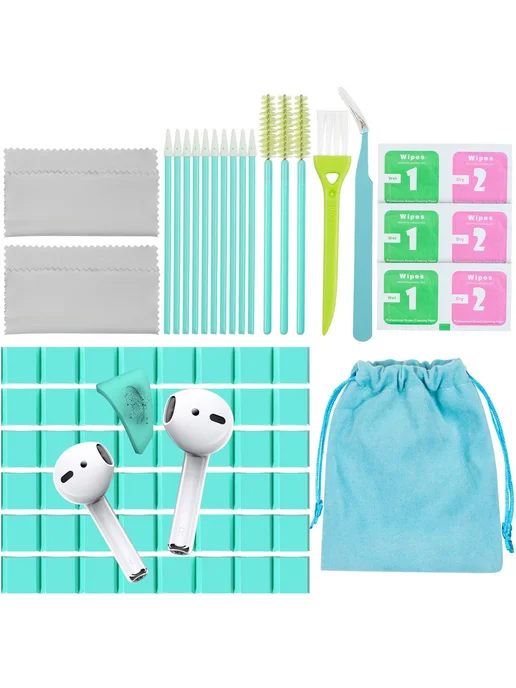 Нет бренда Набор для чистки наушников Apple AirPods, AirPods 3, iPad, вариант, фото 2