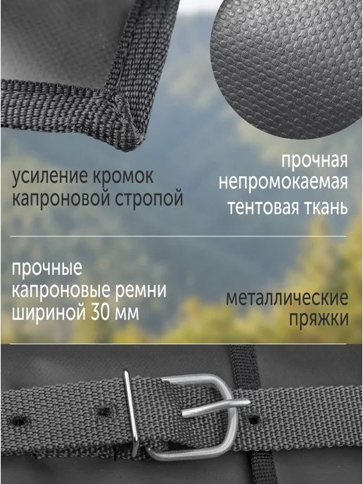 REITER Сумка перемётная (Арчимак, вьючная) для лошади к седлу 30 л, 30 л, фото 7