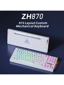 ZH870 White Spiderweb-Sunset Swithces клавиатура ZORNHER 403995493