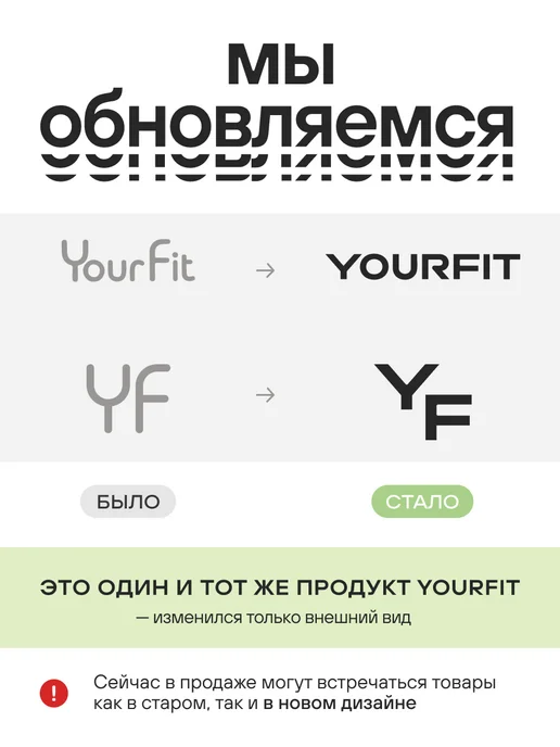 YourFit Коврик для йоги каучуковый, черный, фото 2