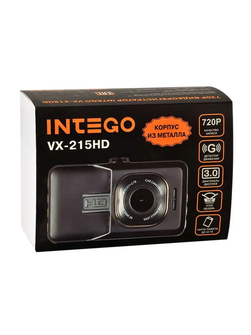 Intego Видеорегистратор VX-215HD, черный, фото 2