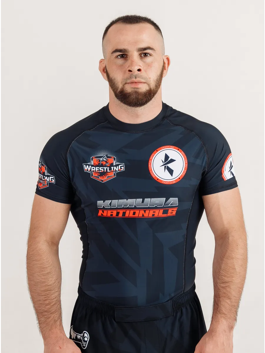 Рашгард футболка спортивный мужской