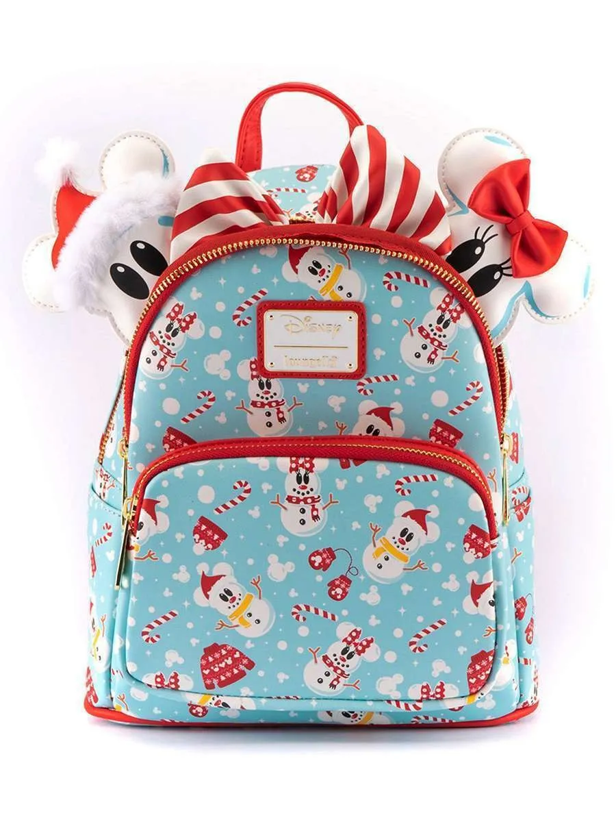 Рюкзак унисекс Funko Disney Minnie Mickey Snowman Mini