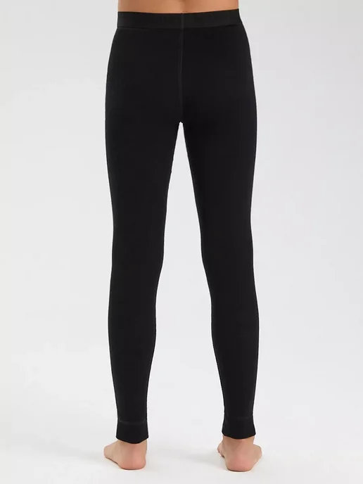 Norveg Термоштаны SOFT Woolmark термобелье повседневное легинсы, черный, фото 4
