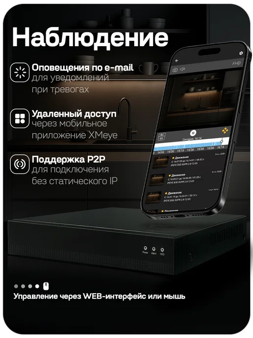 Ps-Link 32 канальный IP Видеорегистратор PS-I3232X, вариант, фото 4
