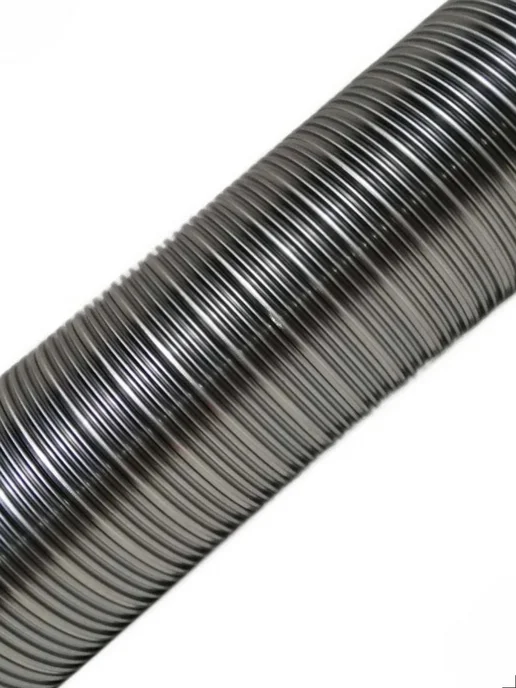 TORTORG GERAGROUP Гофрированный газоход 1м D135мм сталь (жаропрочный), 2 м, фото 7