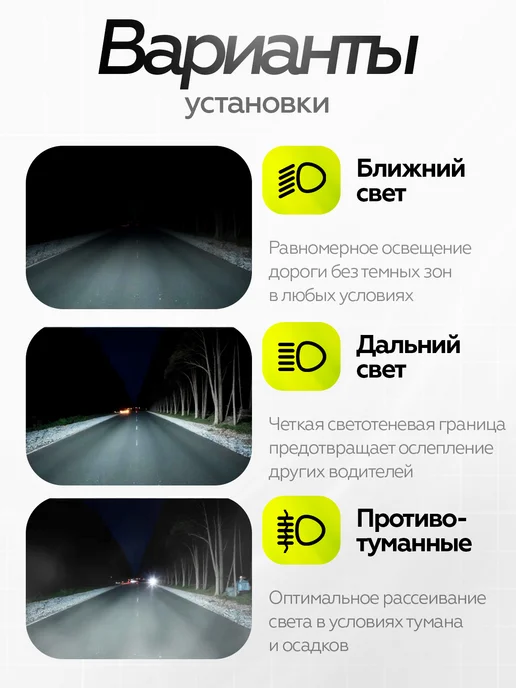 LEDFORMULA Светодиодные лампы h1 автомобильные, 2 шт, фото 7