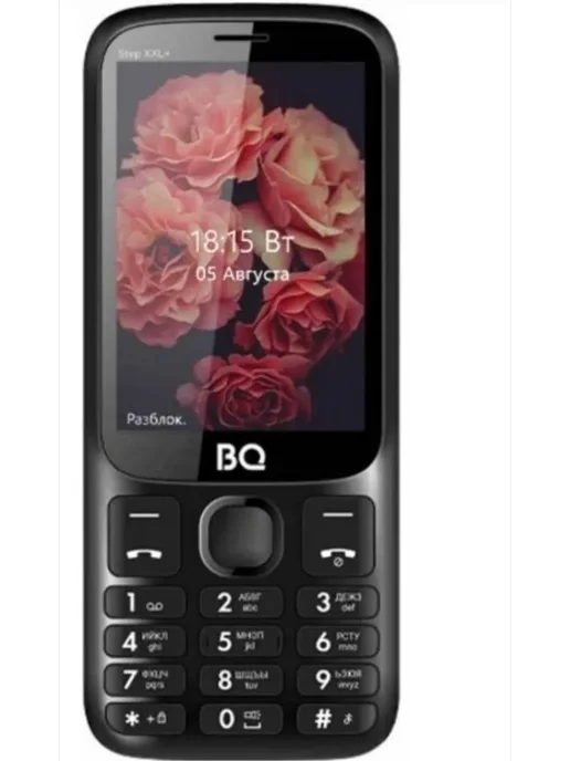 BQ Мобильный телефон кнопочный 3590 Step XXL+ 3.5" 1400 мА·ч, черный, фото 3