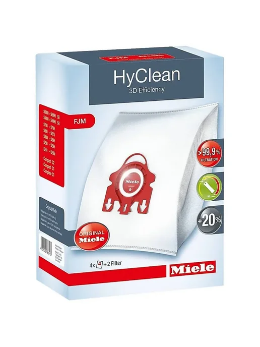 Miele Мешки для пылесоса FJM HyClean 3D Efficiency, вариант, фото 3