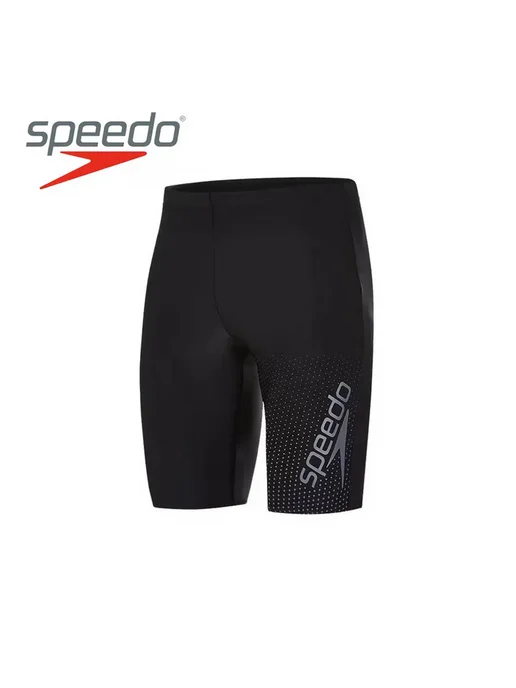 плавки мужские для бассейна шорты боксеры взрослые Speedo, серый, фото 2