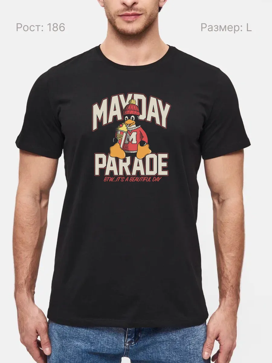 Футболка May Day Parade метал