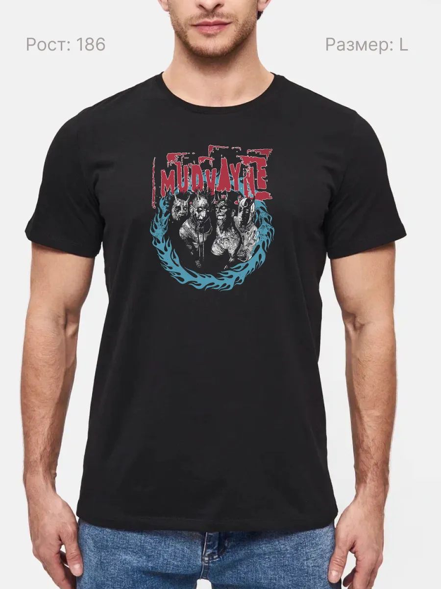 Футболка Mudvayne метал