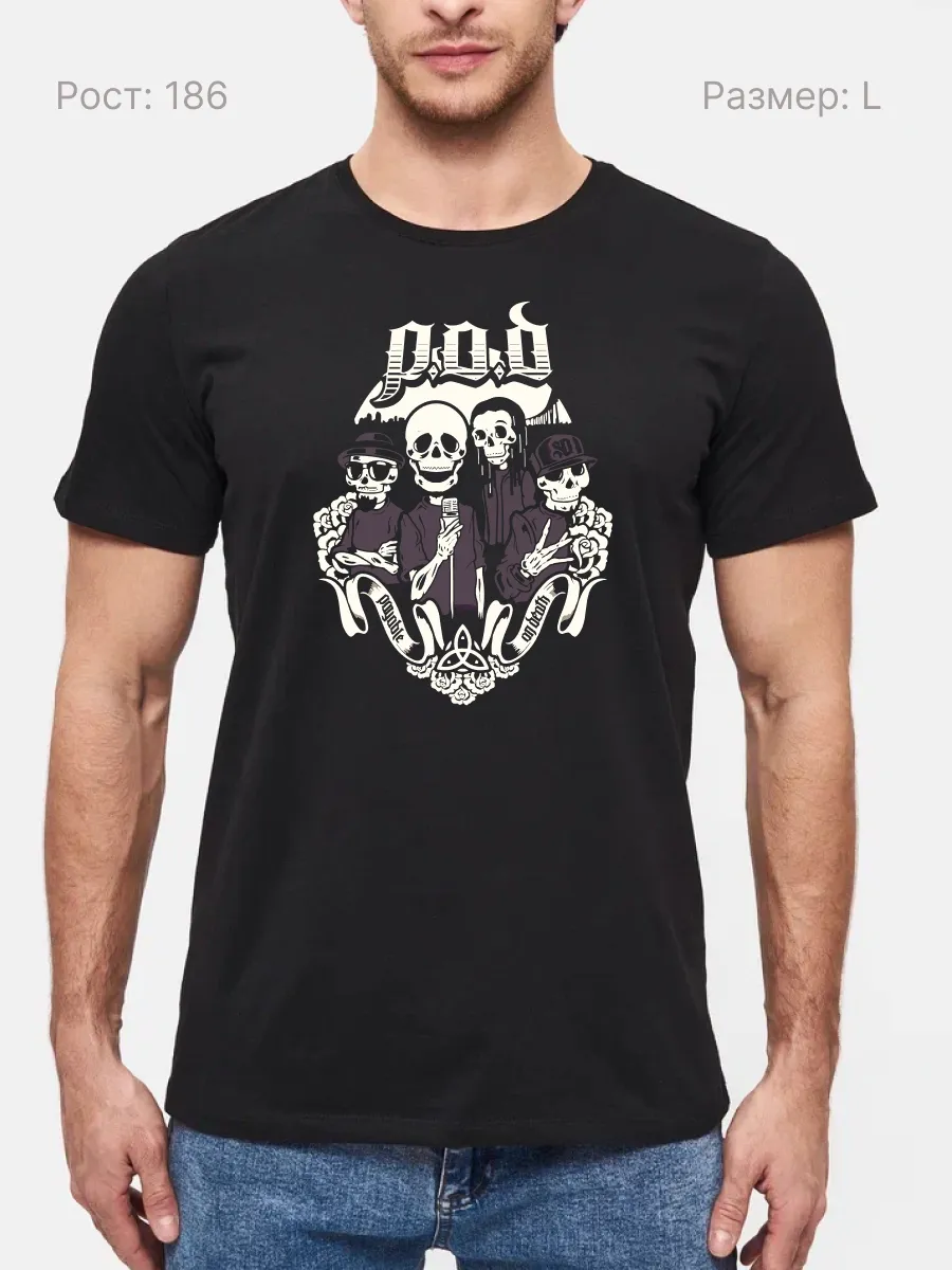 Футболка P. O. D. метал