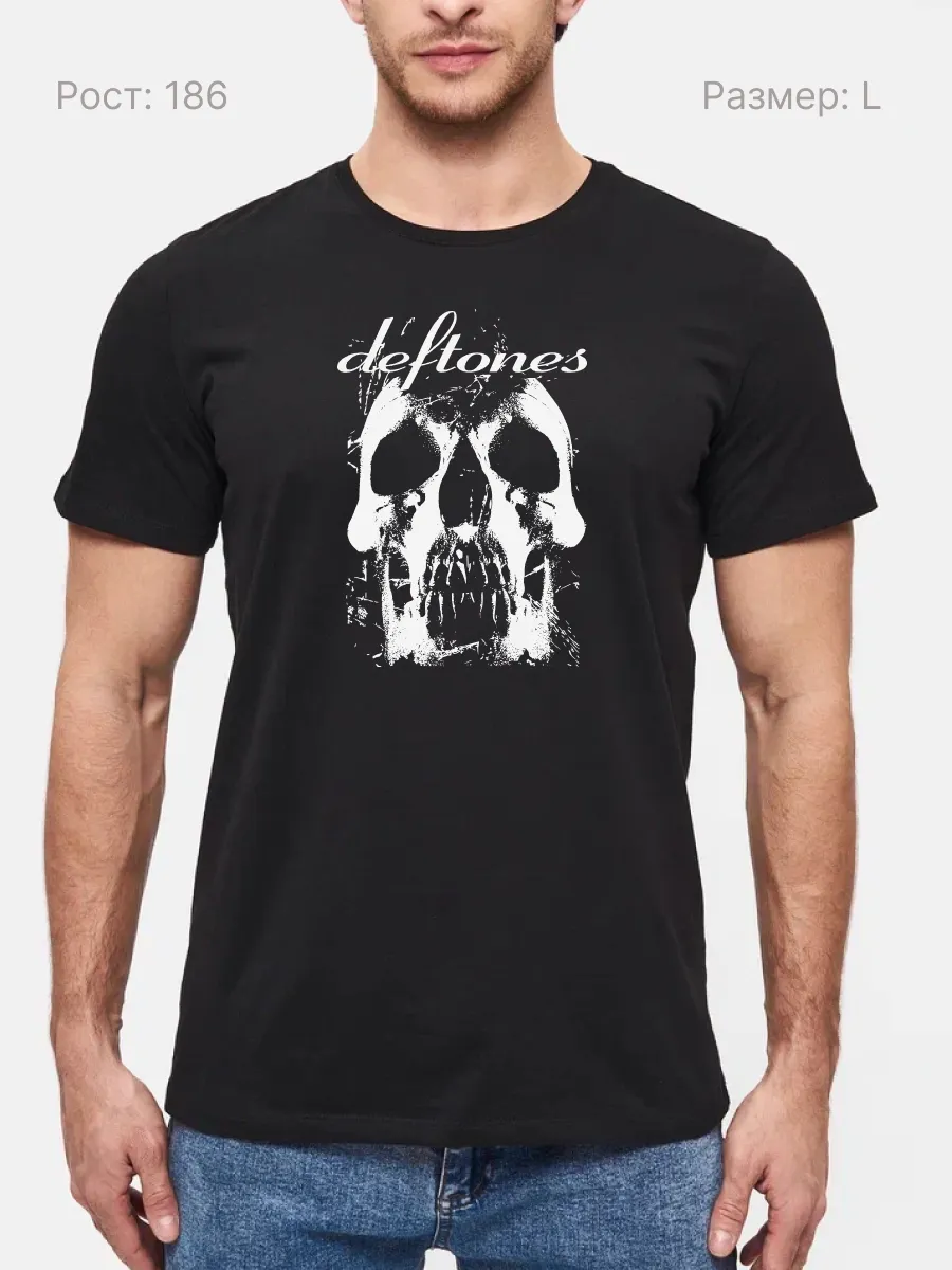 Футболка Deftones метал