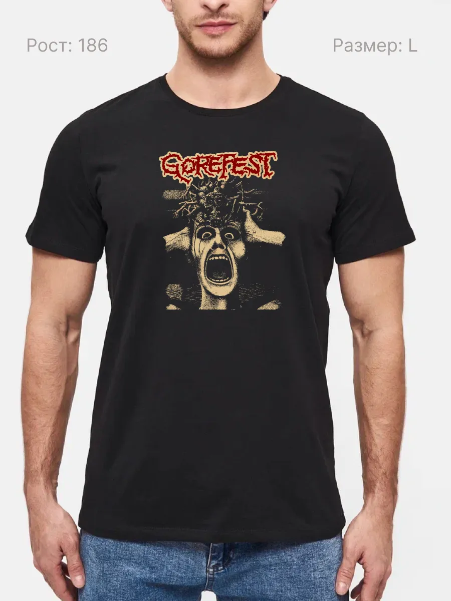Футболка Gorefest метал