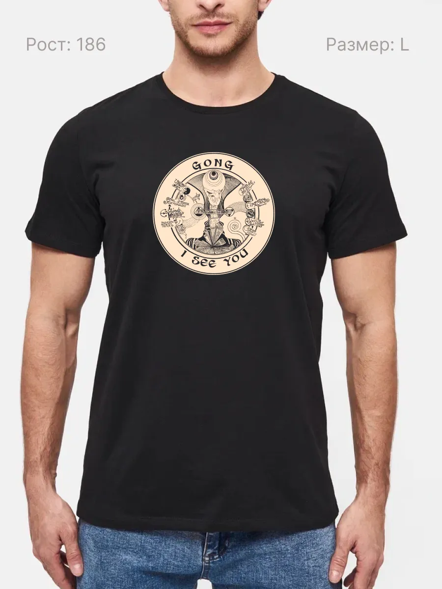 Футболка Gong рок