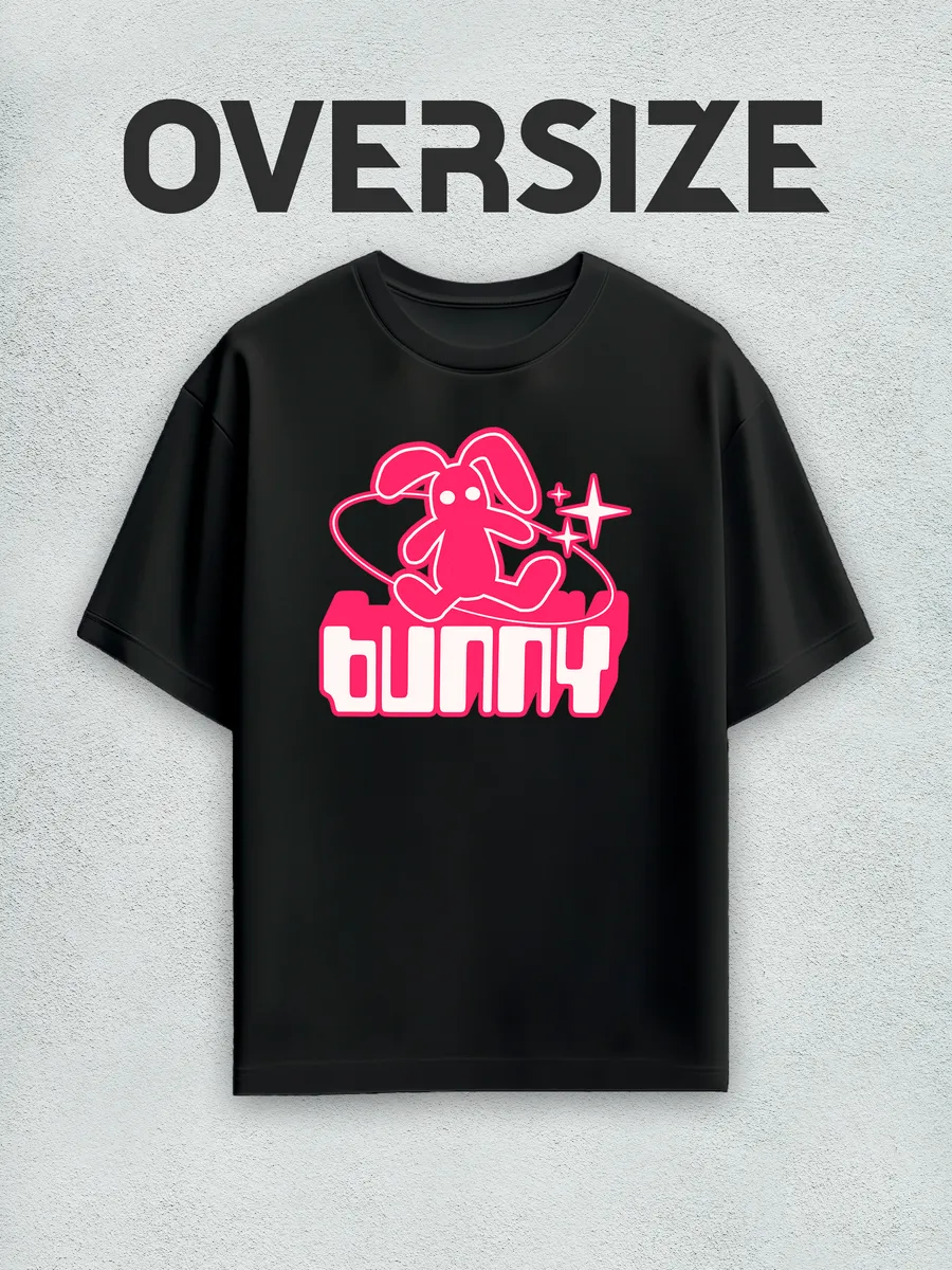Футболка оверсайз с принтом в стиле y2k
