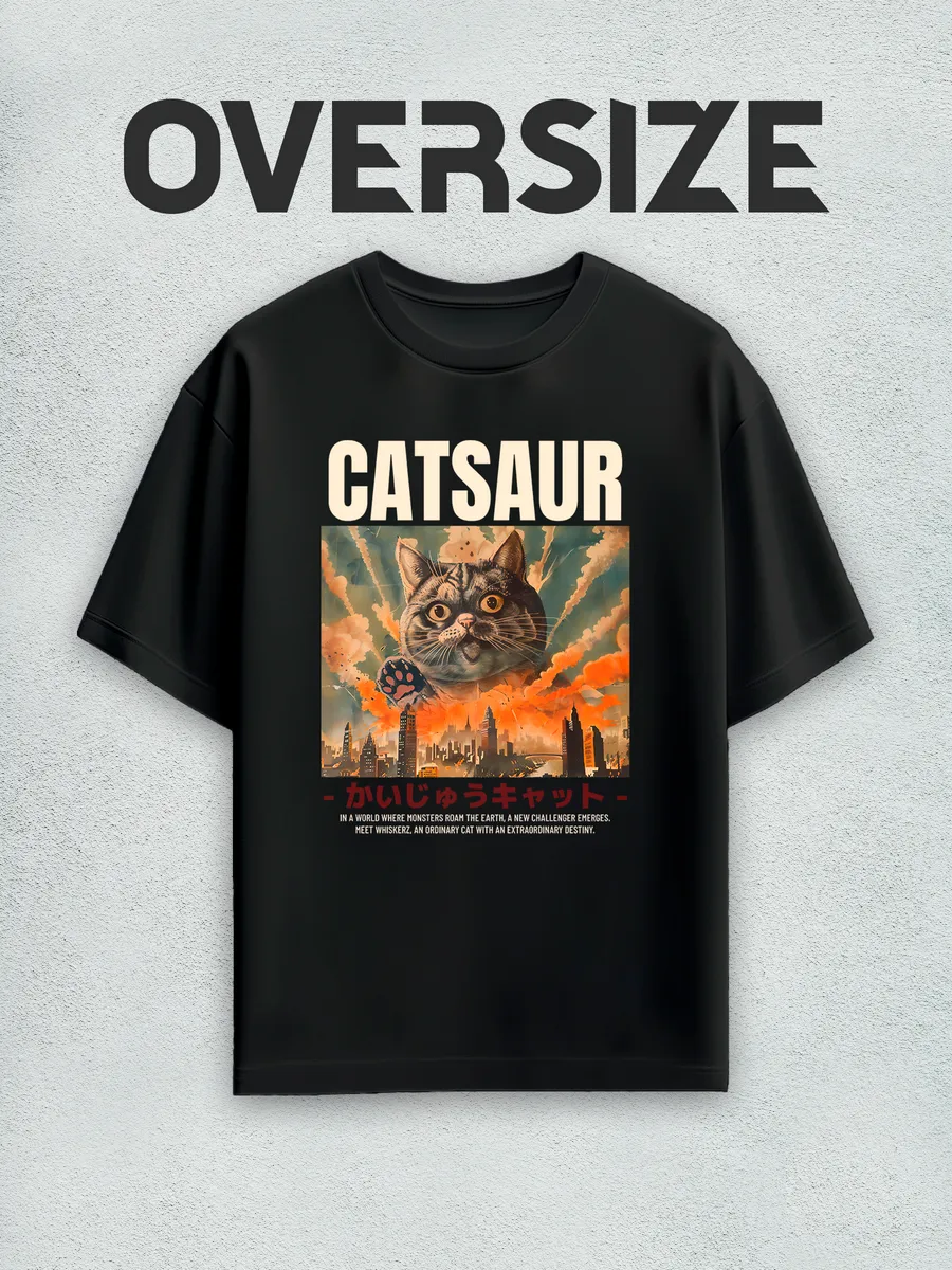 Футболка оверсайз с принтом в стиле y2k