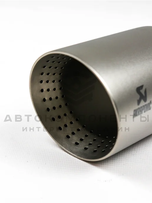 АвтоКомпоненты Насадка на глушитель AKRAPOVIC (скошенная) 51-89мм, 51-89мм, фото 4