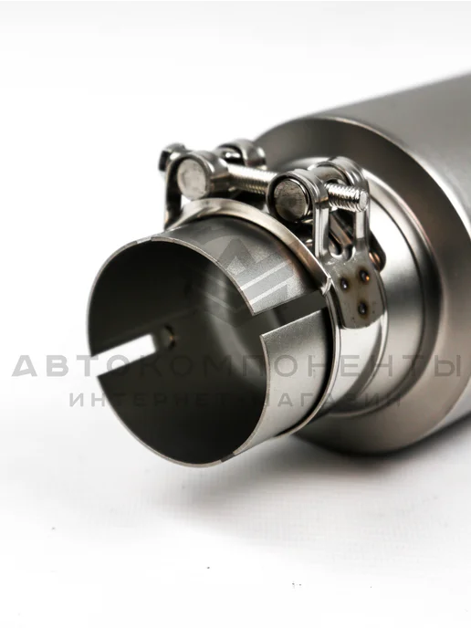 АвтоКомпоненты Насадка на глушитель AKRAPOVIC (скошенная) 51-89мм, 51-89мм, фото 8