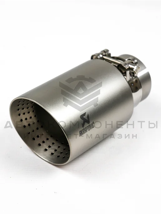 АвтоКомпоненты Насадка на глушитель AKRAPOVIC (скошенная) 51-89мм, 63-89мм, фото 3