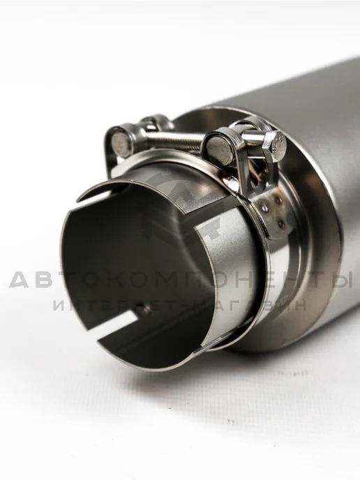 АвтоКомпоненты Насадка на глушитель AKRAPOVIC (скошенная) 51-89мм, 63-89мм, фото 6