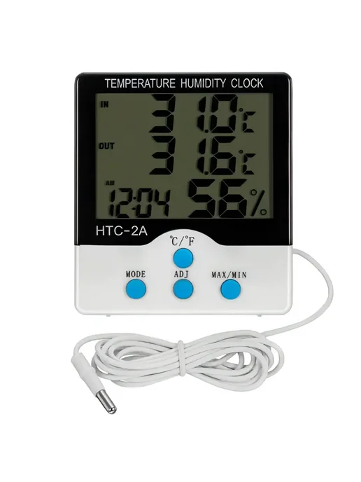 ACORNSTORE Комнатный термометр электронный метеостанция HTC-2A, вариант, фото 4