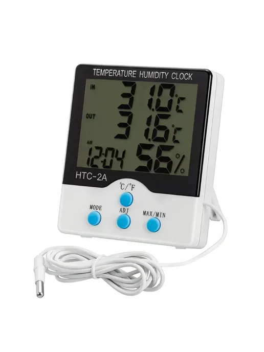 ACORNSTORE Комнатный термометр электронный метеостанция HTC-2A, вариант, фото 5