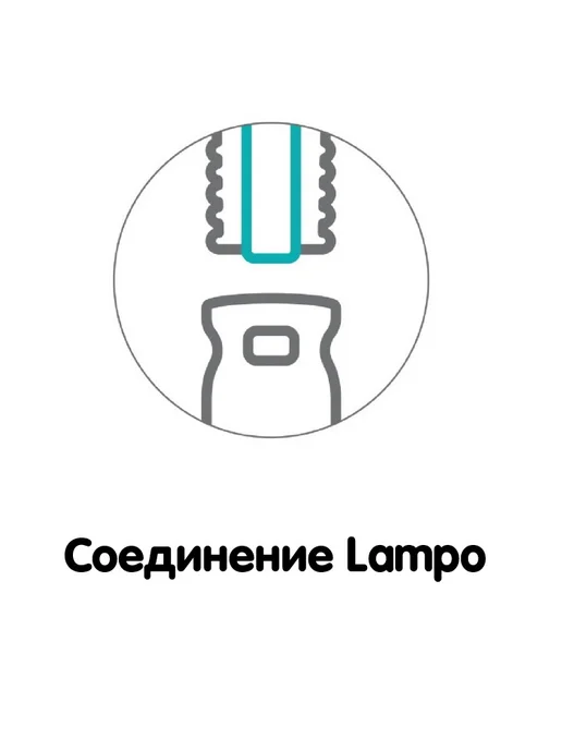 TTS Держатель для шубки, Т-образный поворотный с Lampo, 25 СМ, 25, фото 2