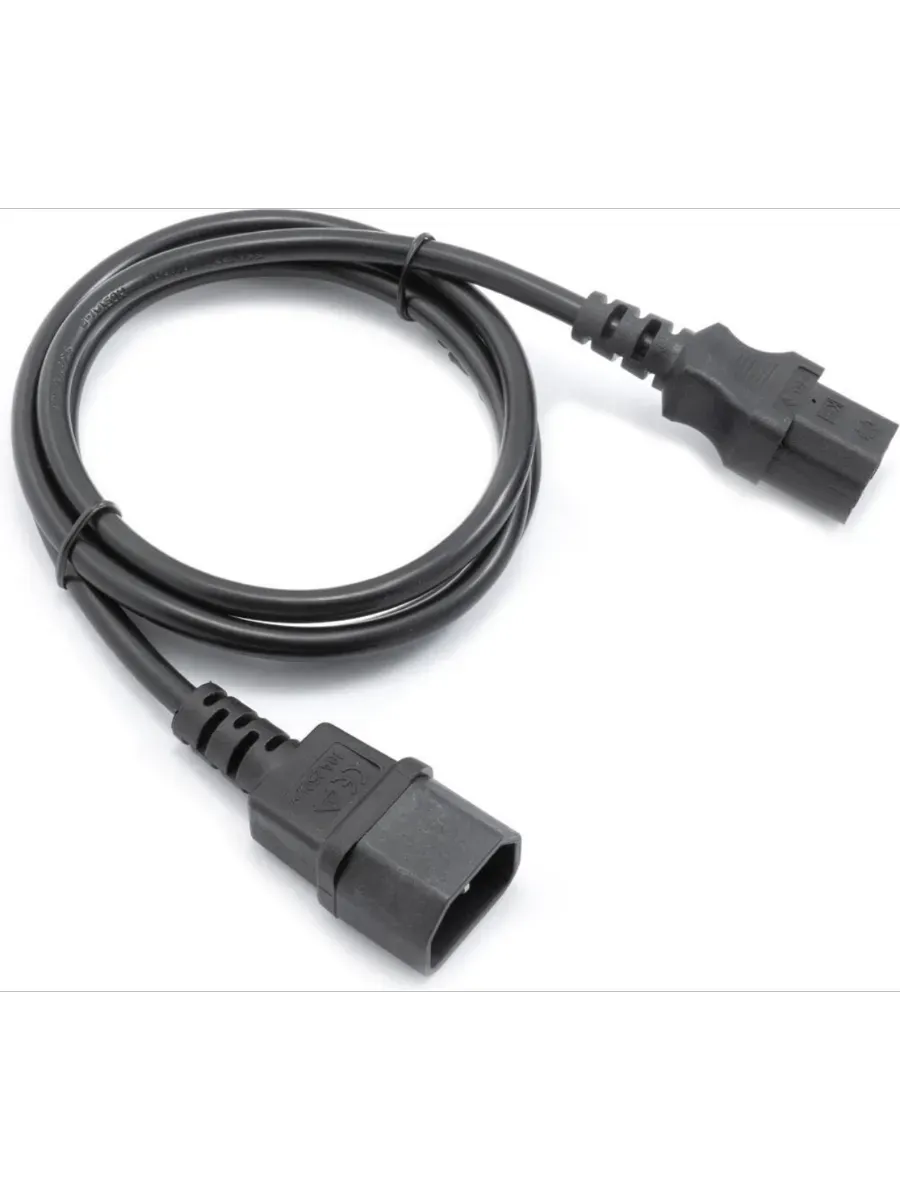 Кабель питания НФ-00001179 A1-PC075-C13-C14-1.8M чёрный