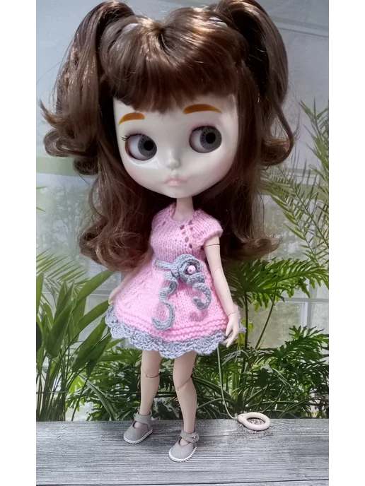 Doll Up Туфли для куклы мини Паола Рейна, 21 см, серый, фото 7