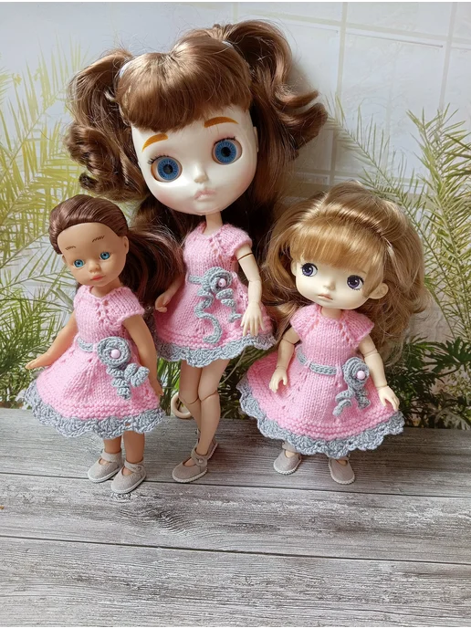 Doll Up Туфли для куклы мини Паола Рейна, 21 см, серый, фото 8