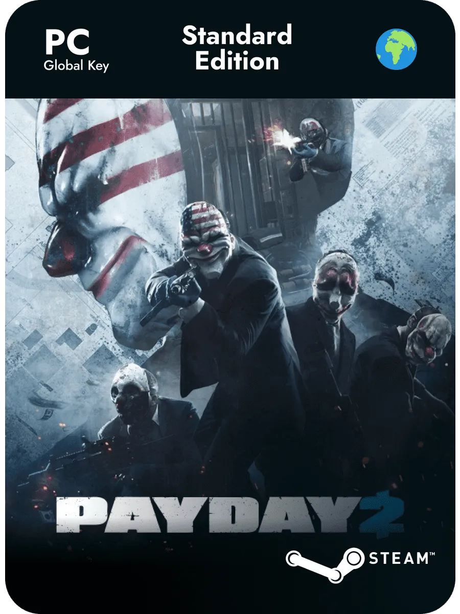 Игра PAYDAY 2, цифровой ключ для PC(ПК), Русский язык, Steam