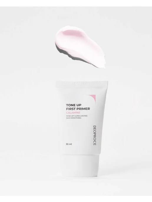 DEOPROCE TONE UP FIRST Праймер для лица успокаивающий, розовый, фото 3