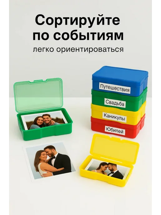 Альбом для хранения фотографий, синий, фото 2