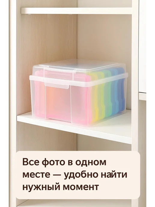 Альбом для хранения фотографий, синий, фото 3