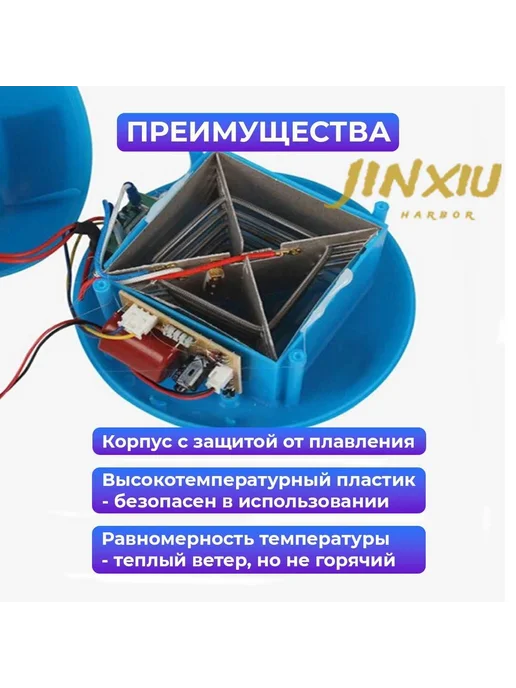 Лампа-тепловентилятор для животных 100 200 300Вт светодиодны, 300 Вт, фото 5