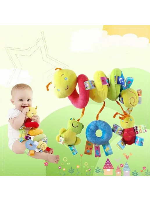 Музыкальная игрушка-подвеска для кроватки 0-3 года, вариант, фото 5