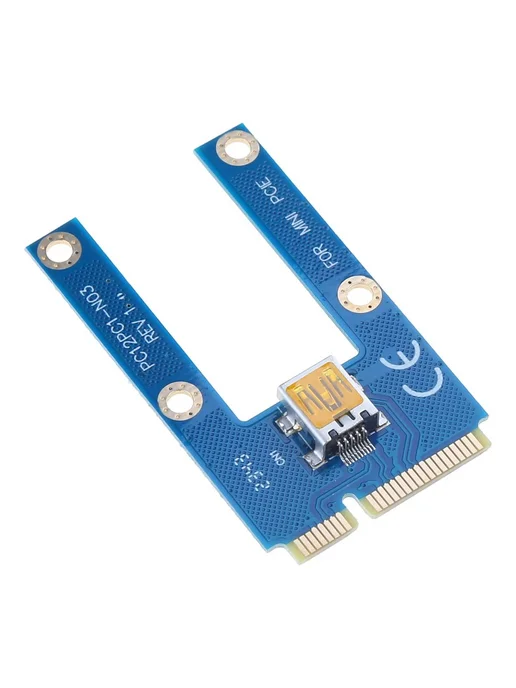Mini PCIE Конвертер PCI-E 1X-16X Riser USB 3 0 Разноцветный, вариант